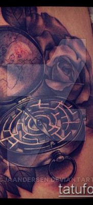 tetováló labirintus 254 -es szám - a minta hűvös változata, amely jól használható változtatásra és tetováló labirintusként történő alkalmazásra a nyakon