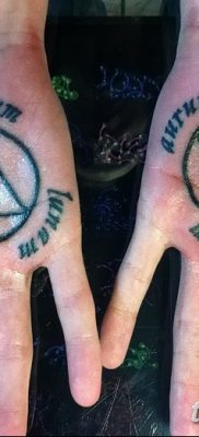 fotó tenyér tetoválás 2017.10.23. №051 - tenyér tetoválás -