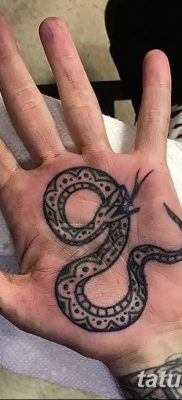 fotó tenyér tetoválás kelt 2017.10.23. №057 - tenyér tetoválás -