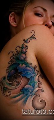 fotó gyöngyvirág tetoválásról (érték) - példa rajz - 013