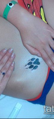 fotó TETTAO PAW (tetoválás) (érték) - példa rajz - 122