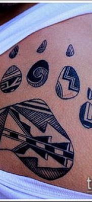 fotó TETTAO PAW (tetoválás) (érték) - példa rajz - 124