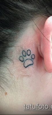 fotó TETTAO PAW (tetoválás) (érték) - példa rajz - 006