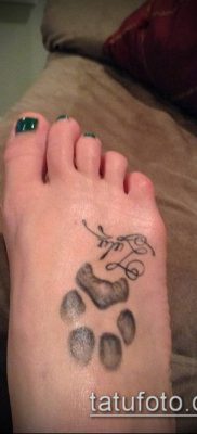 fotó TETTAO PAW (tetoválás) (érték) - példa rajz - 007