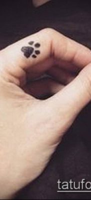 fotó TETTAO PAW (tetoválás) (érték) - példa rajz - 009