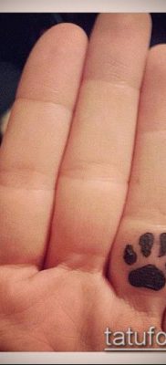 fotó TETTAO PAW (tetoválás) (érték) - példa rajz - 010