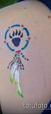 fotó TETTAO PAW (tetoválás) (érték) - példa rajz - 011