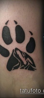fotó TETTAO PAW (tetoválás) (érték) - példa rajz - 017