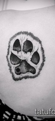 fotó TETTAO PAW (tetoválás) (érték) - példa rajz - 023