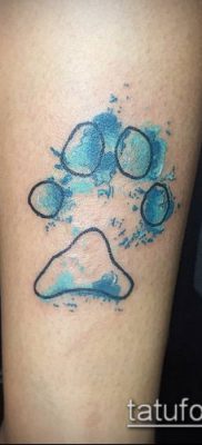 fotó TETTAO PAW (tetoválás) (érték) - példa rajz - 025