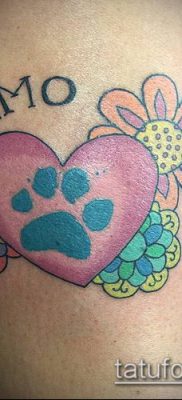 fotó TETTAO PAW (tetoválás) (érték) - példa rajz - 029