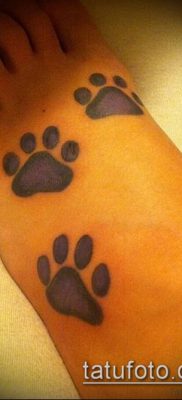 fotó TETTAO PAW (tetoválás) (érték) - példa rajz - 032