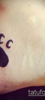 fotó TETTAO PAW (tetoválás) (érték) - példa rajz - 034