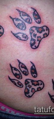 fotó TETTAO PAW (tetoválás) (érték) - példa rajz - 037