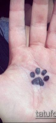 fotó TETTAO PAW (tetoválás) (érték) - példa rajz - 042