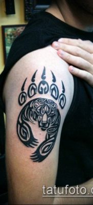 fotó TETTAO PAW (Tetoválás) (érték) - példa rajz - 044