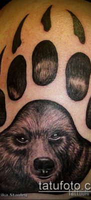 fotó TETTAO PAW (tetoválás) (érték) - példa rajz - 045