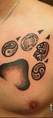 fotó TETTAO PAW (tetoválás) (érték) - példa rajz - 054