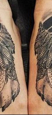 fotó TETTAO PAW (tetoválás) (érték) - példa rajz - 060