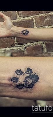 fotó TETTAO PAW (tetoválás) (érték) - példa rajz - 061