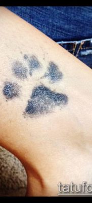 fotó TETTAO PAW (Tetoválás) (érték) - példa rajz - 065