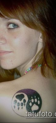 fotó TETTAO PAW (tetoválás) (érték) - példa rajz - 067