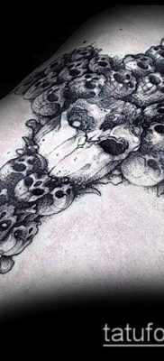 fotografija tetovaža latinskog križa (tetovaža) (vrijednost) - primjer crteža - 020