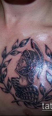 babérkoszorú tetoválás (jelentése) - egy példa egy érdekes tetoválási tervre - 064