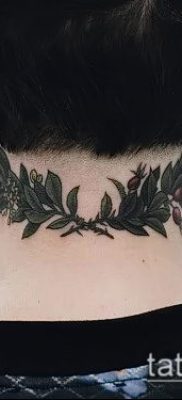 babérkoszorú tetoválás (jelentése) - egy példa egy érdekes tetoválási tervre - 063
