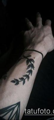 babérkoszorú tetoválás (jelentése) - egy példa egy érdekes tetoválási tervre - 058