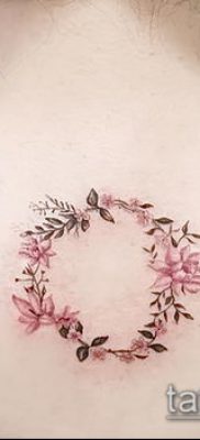 babérkoszorú tetoválás (jelentése) - egy példa egy érdekes tetoválási tervre - 053