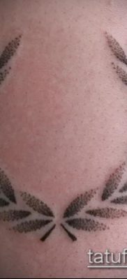 babérkoszorú tetoválás (jelentése) - egy példa egy érdekes tetoválási tervre - 044