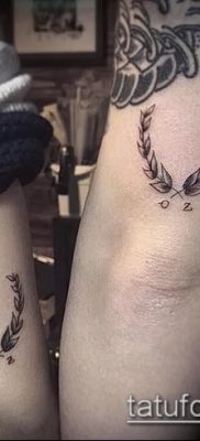 babérkoszorú tetoválás (jelentése) - egy példa egy érdekes tetoválási tervre - 032