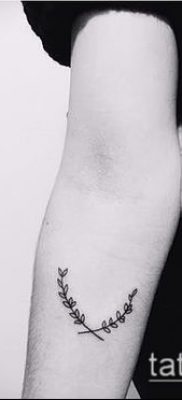 babérkoszorú tetoválás (jelentése) - egy példa egy érdekes tetoválási tervre - 010