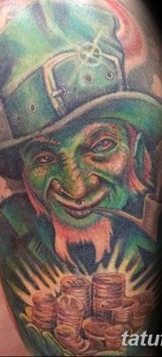 fotó egy manó tetoválásról, keltezve 2017. 09. 15 -én №138 - tetováló manó -