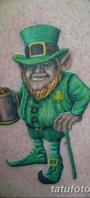 fotó egy manó tetoválásról, kelte: 2017. 09. 15, №001 - tetováló manó -