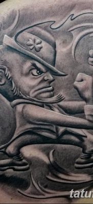 fotó egy manó tetoválásról, kelte: 2017. 09. 15 №019 - tetováló manó -