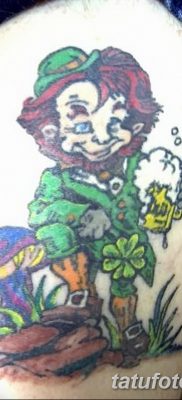 fotó egy manó tetoválásról, kelte: 2017. 09. 15 №023 - tetováló manó -