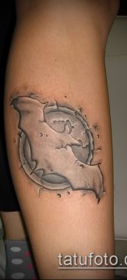 Fotó a denevér tetoválásról a hadseregben - 06062017 - példa - 040 Tetováló denevér a hadseregben