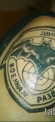 Fotó a denevér tetoválásról a hadseregben - 06062017 - példa - 049 Tetováló denevér a hadseregben