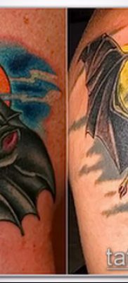 Fotó a denevér tetoválásról a hadseregben - 06062017 - példa - 059 Tetováló denevér a hadseregben