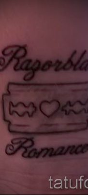 Снимка на татуировка на острието - примери за статия за значението на острието в татуировка - tatufoto.ru - 26