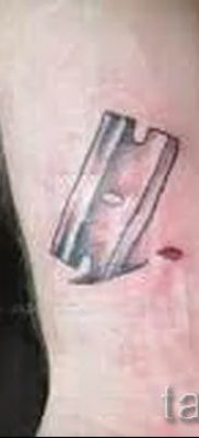 Снимка на татуировка на острието - примери за статия за значението на острието в татуировка - tatufoto.ru - 16