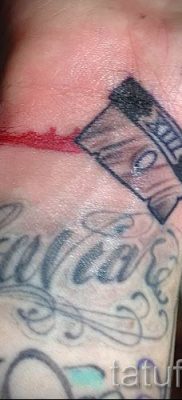 Снимка на татуировка на острието - примери за статия за значението на острието в татуировка - tatufoto.ru - 10