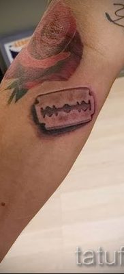 Снимка на татуировка на острието - примери за статия за значението на острието в татуировка - tatufoto.ru - 8