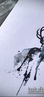 صورة وشم الأيائل (معنى) - مثال على رسم وشم مثير للاهتمام - 001
