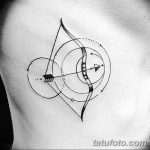 قوس وشم الصورة والسهم 21.01.2019 №010 - القوس صورة الوشم والسهم -