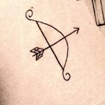 قوس وشم الصورة والسهم 21.01.2019 №021 - صورة وشم القوس والسهم -