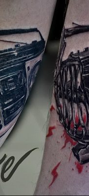 fotó tetováló hangszóró és magnó, kelt 2017.10.11. №008 - tetováló hangszóró -