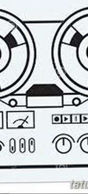 fotó tetováló hangszóró és magnó, kelt 2017.10.11. №013 - tetováló hangszóró -